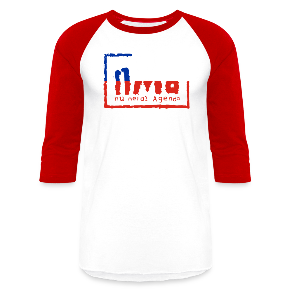 Nu World Order Chile Mentioned Edition - Baseball Tee - white/red