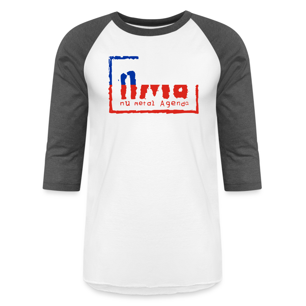 Nu World Order Chile Mentioned Edition - Baseball Tee - white/charcoal