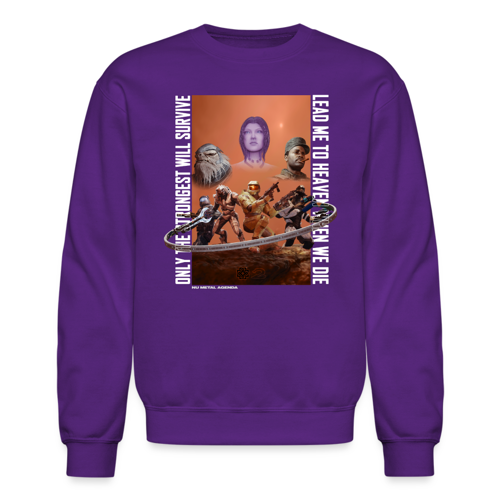 Halo 2: Blow Me Away - Crewneck Sweatshirt - purple