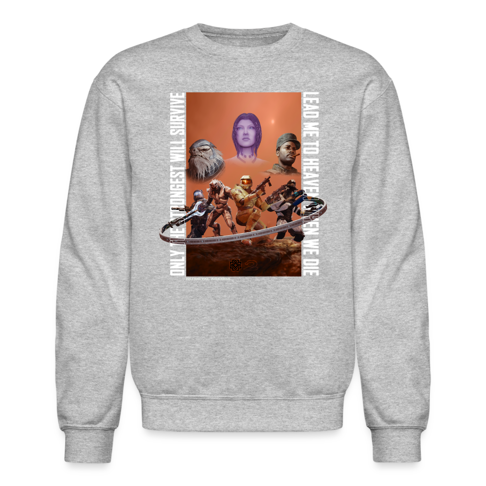 Halo 2: Blow Me Away - Crewneck Sweatshirt - heather gray