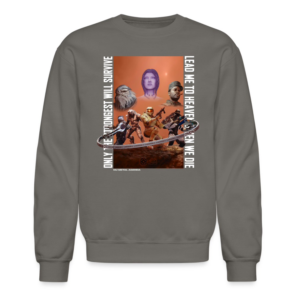 Halo 2: Blow Me Away - Crewneck Sweatshirt - asphalt gray