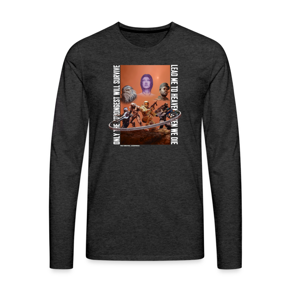 Halo 2: Blow Me Away - Long Sleeve T-Shirt - charcoal grey