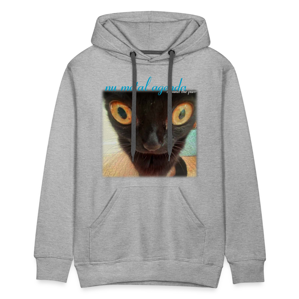 Around the Furr (meow) - Hoodie - heather grey