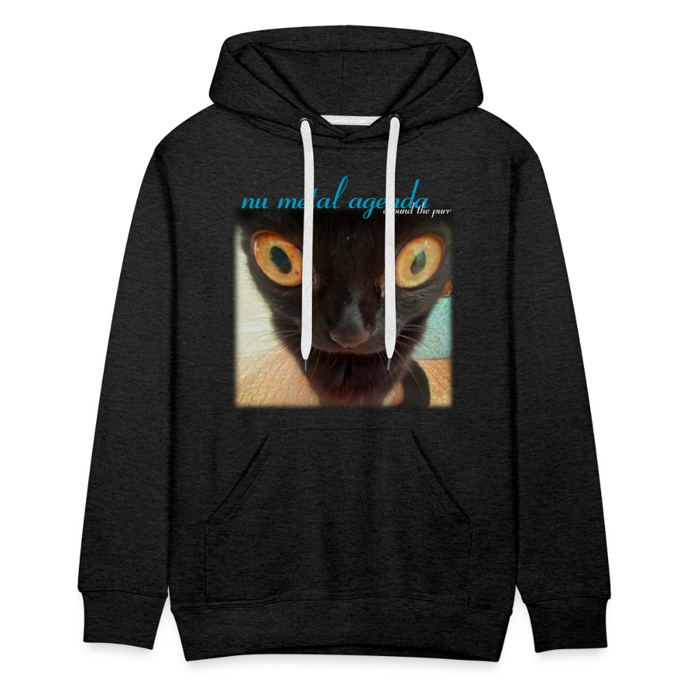 Around the Furr (meow) - Hoodie - charcoal grey