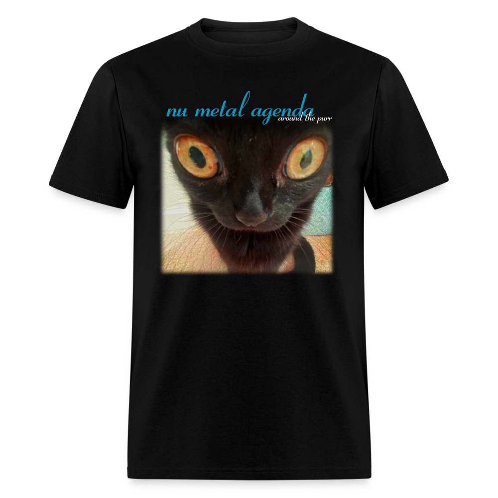 Around the Purr (meow) - Tee - black