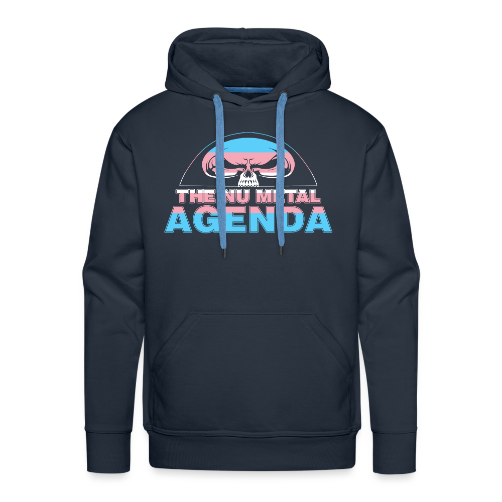 NMA Skull Trans Pride - Premium Hoodie - navy