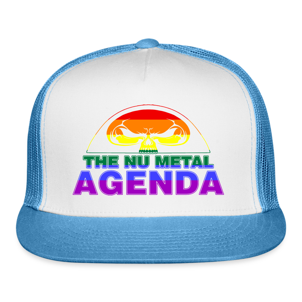NMA Skull Pride - Trucker Cap - white/blue