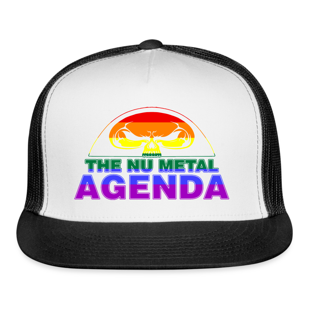 NMA Skull Pride - Trucker Cap - white/black