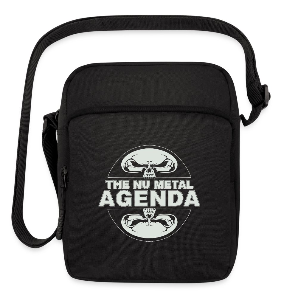 NMA Skull - Upright Crossbody Bag - black