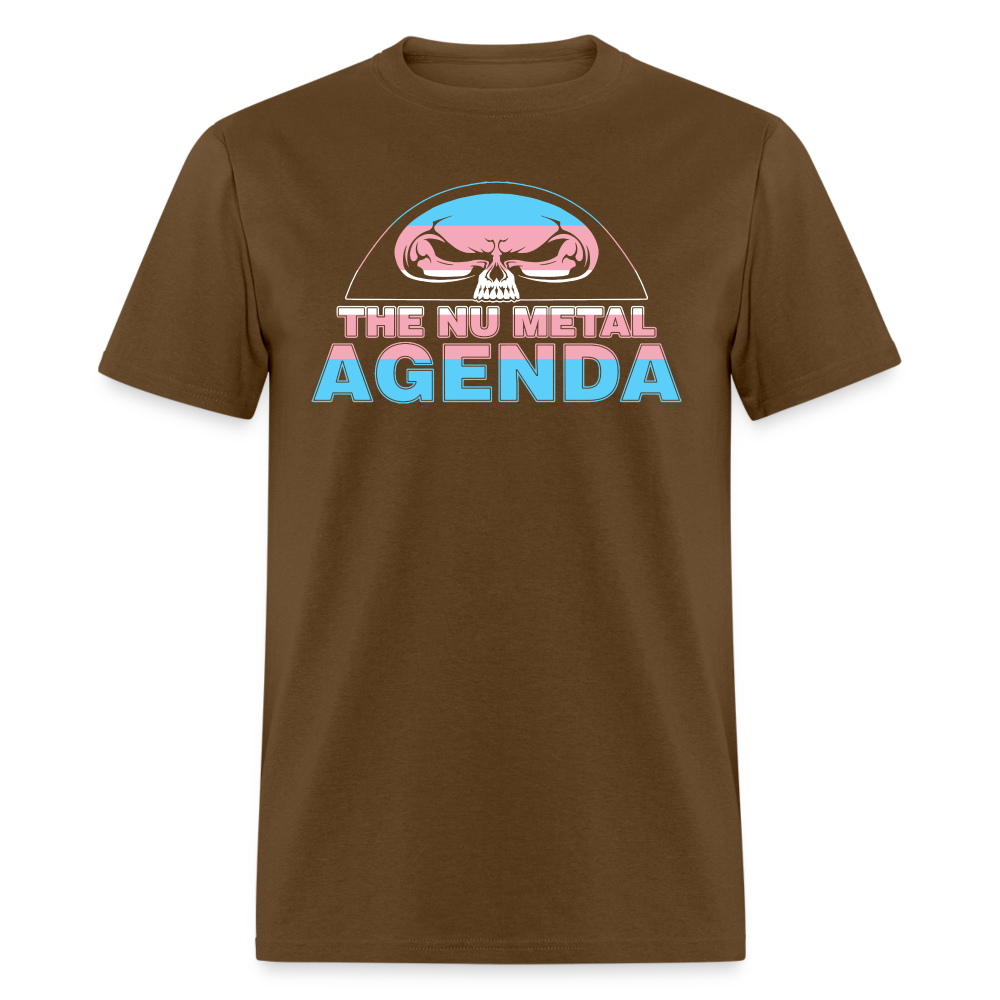 NMA Skull Trans Pride - Tee - brown