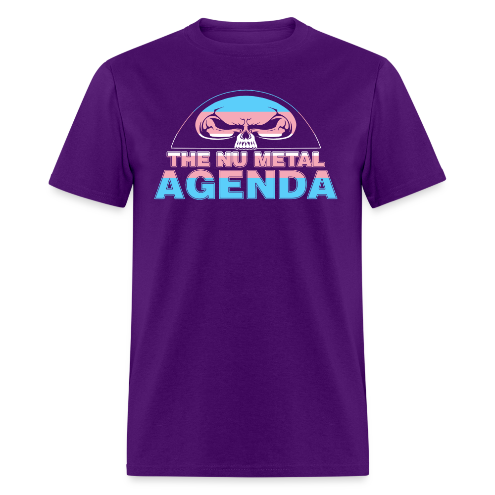 NMA Skull Trans Pride - Tee - purple