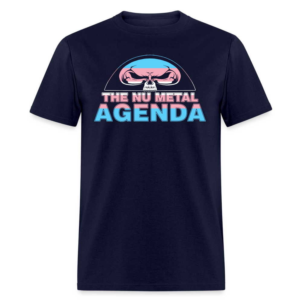 NMA Skull Trans Pride - Tee - navy
