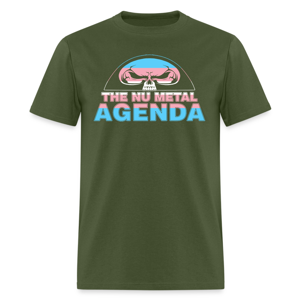 NMA Skull Trans Pride - Tee - military green