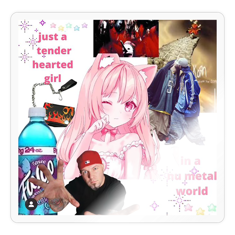 Tender Hearted Girl, Nu Metal World - transparent glossy