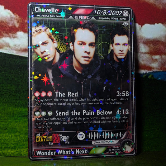 Chevelle Holographic Trading Card