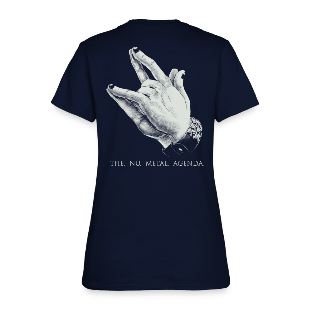Nu Metal Will Provide - Women's T-Shirt - navy