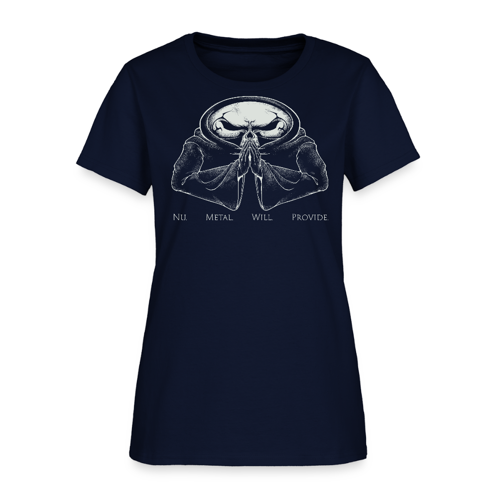 Nu Metal Will Provide - Women's T-Shirt - navy