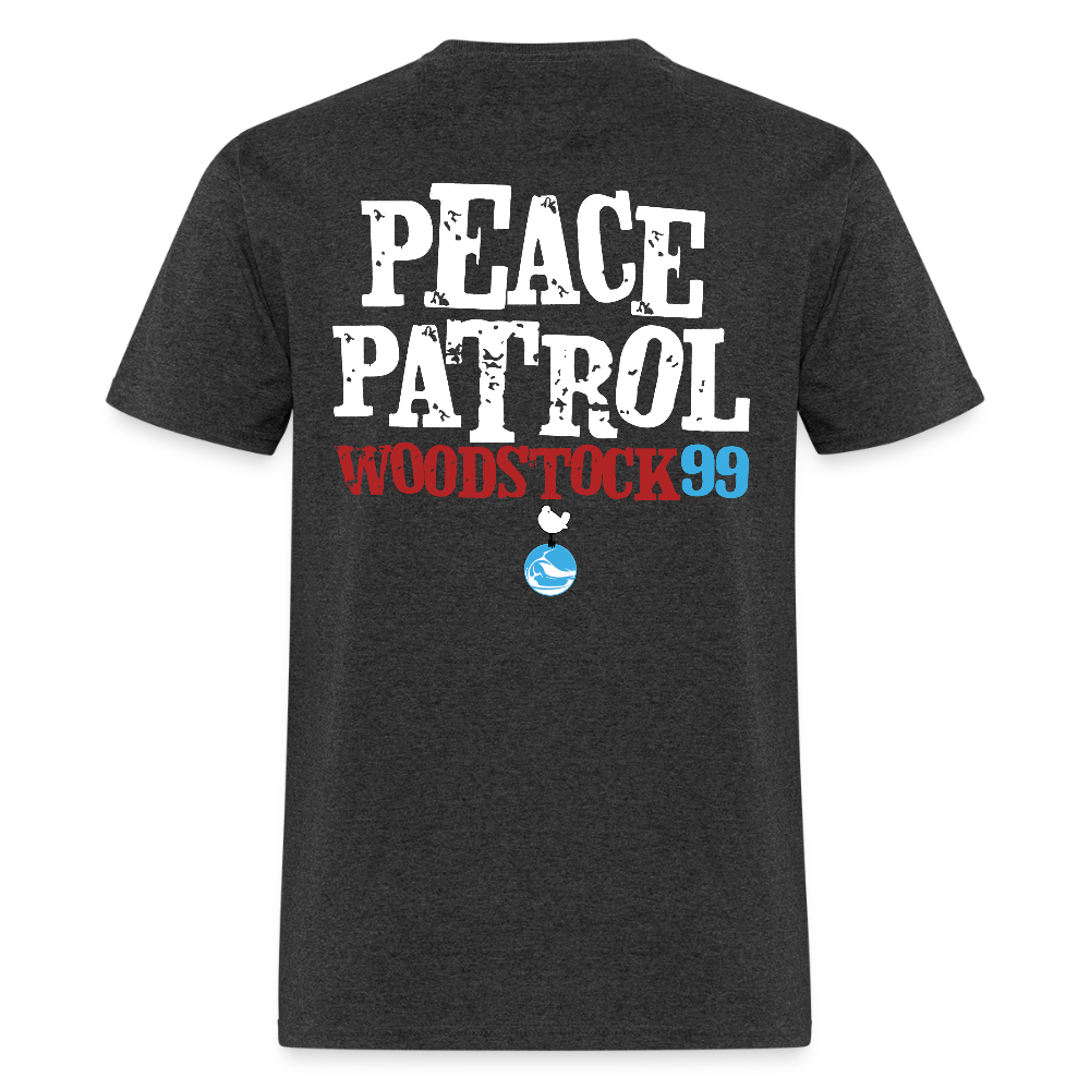 Woodstock 99 Peace Patrol - Tee - heather black