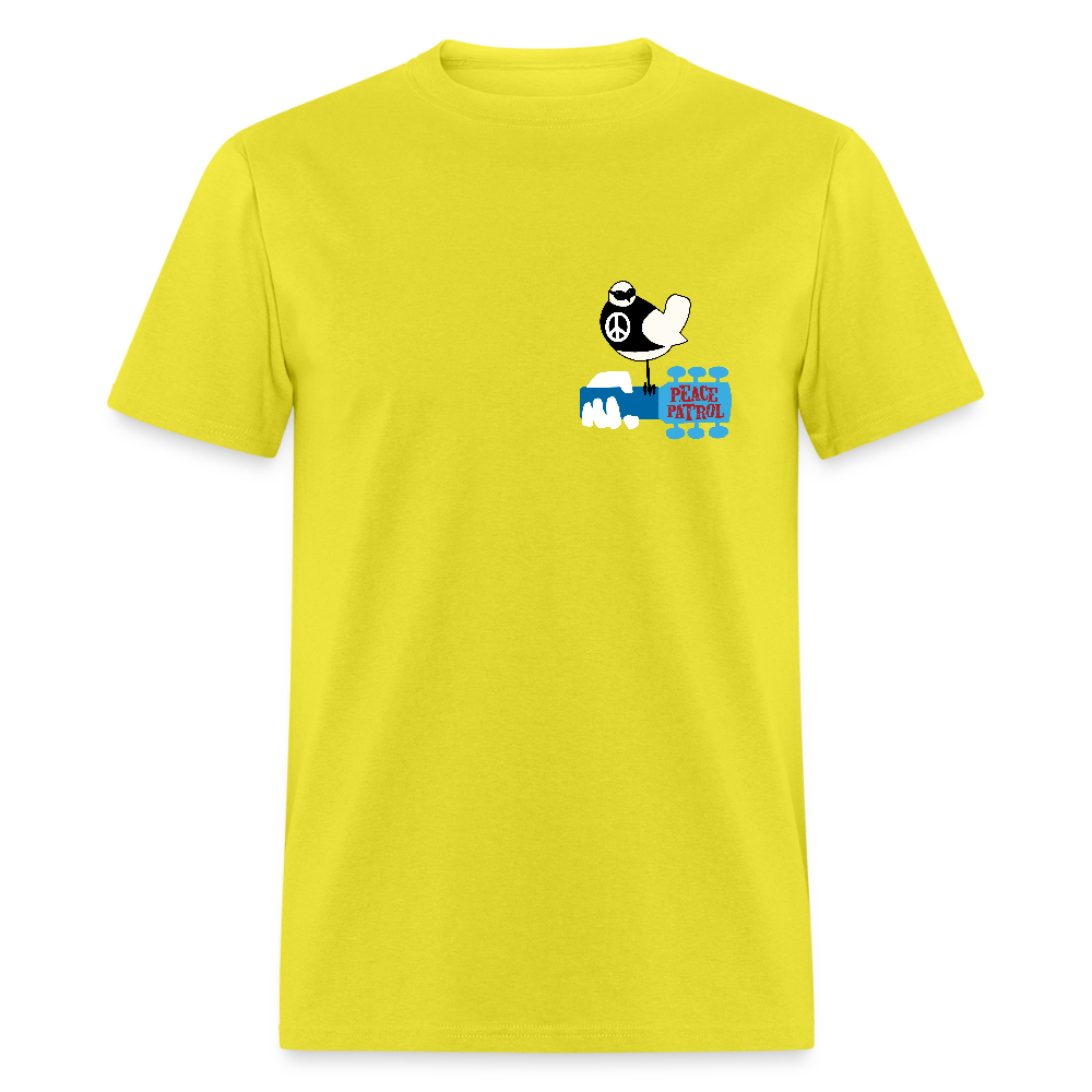Woodstock 99 Peace Patrol - Tee - yellow