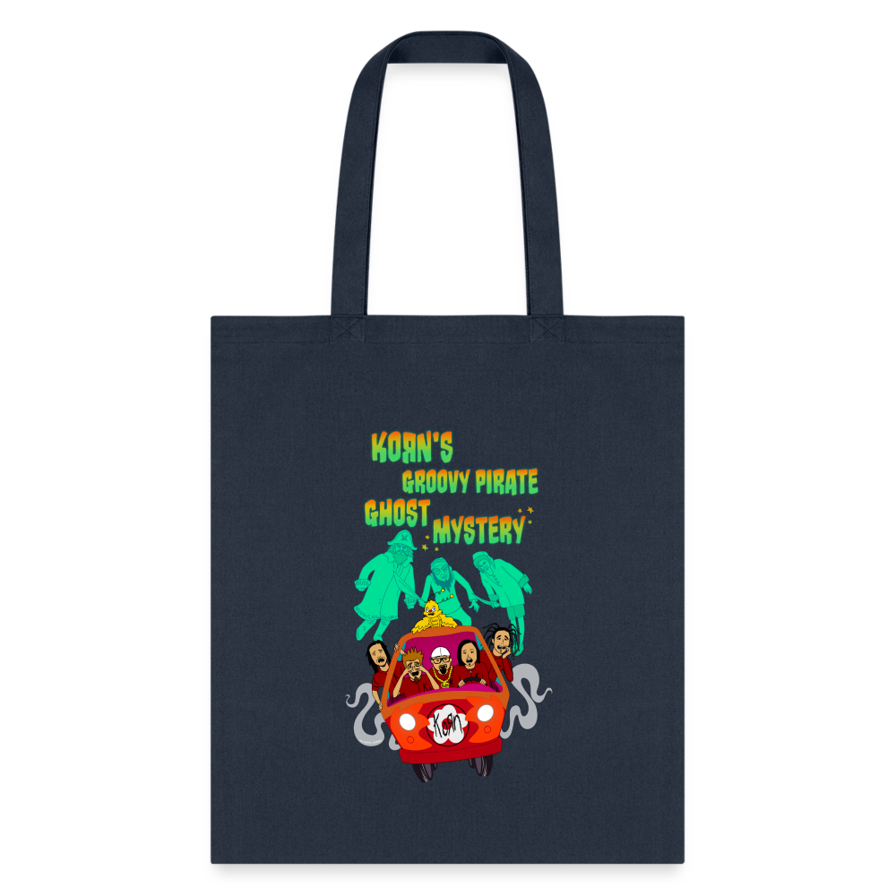 Korn's Groovy Pirate Ghost Mystery Machine - Tote Bag - navy