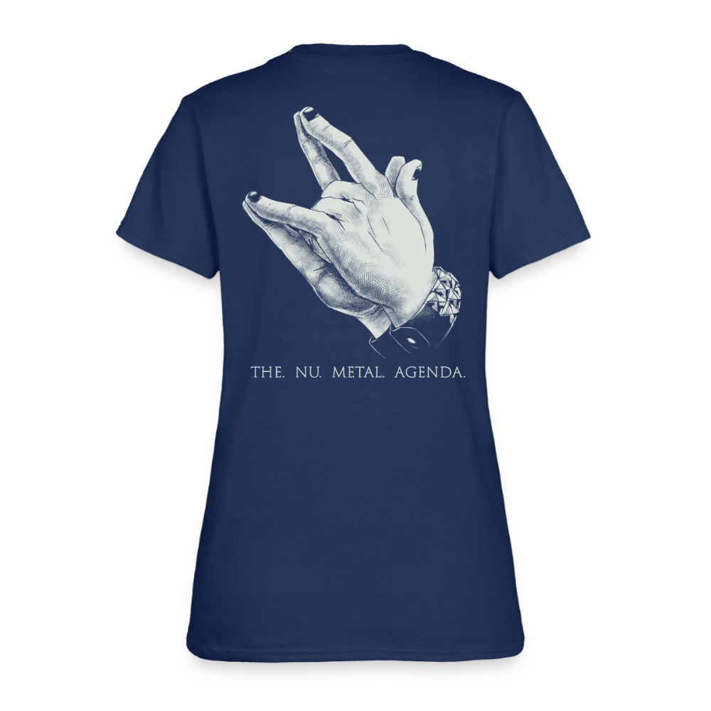 Nu Metal Will Provide - Women's T-Shirt -  blue dusk