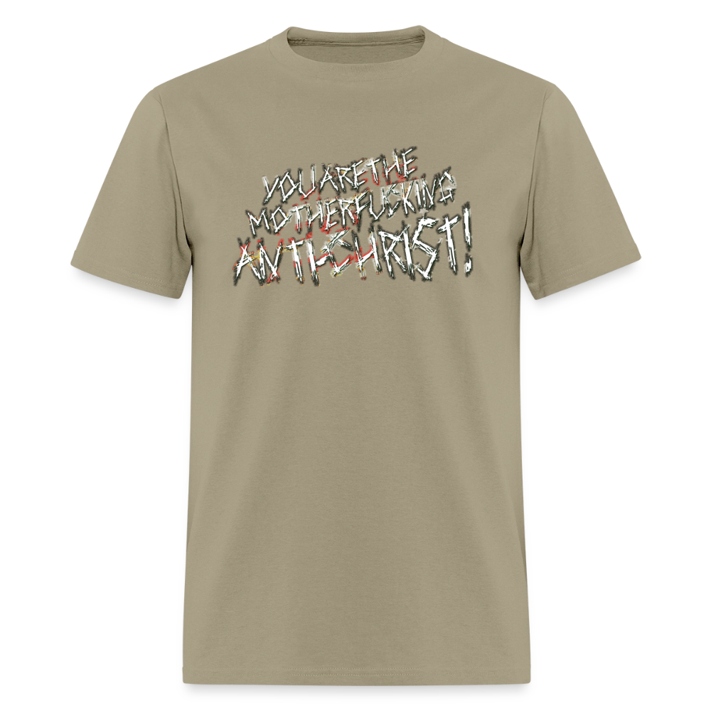 "Never Get Caught" - A Violent Reaction: 25 Years of The War of Art | T-Shirt - khaki