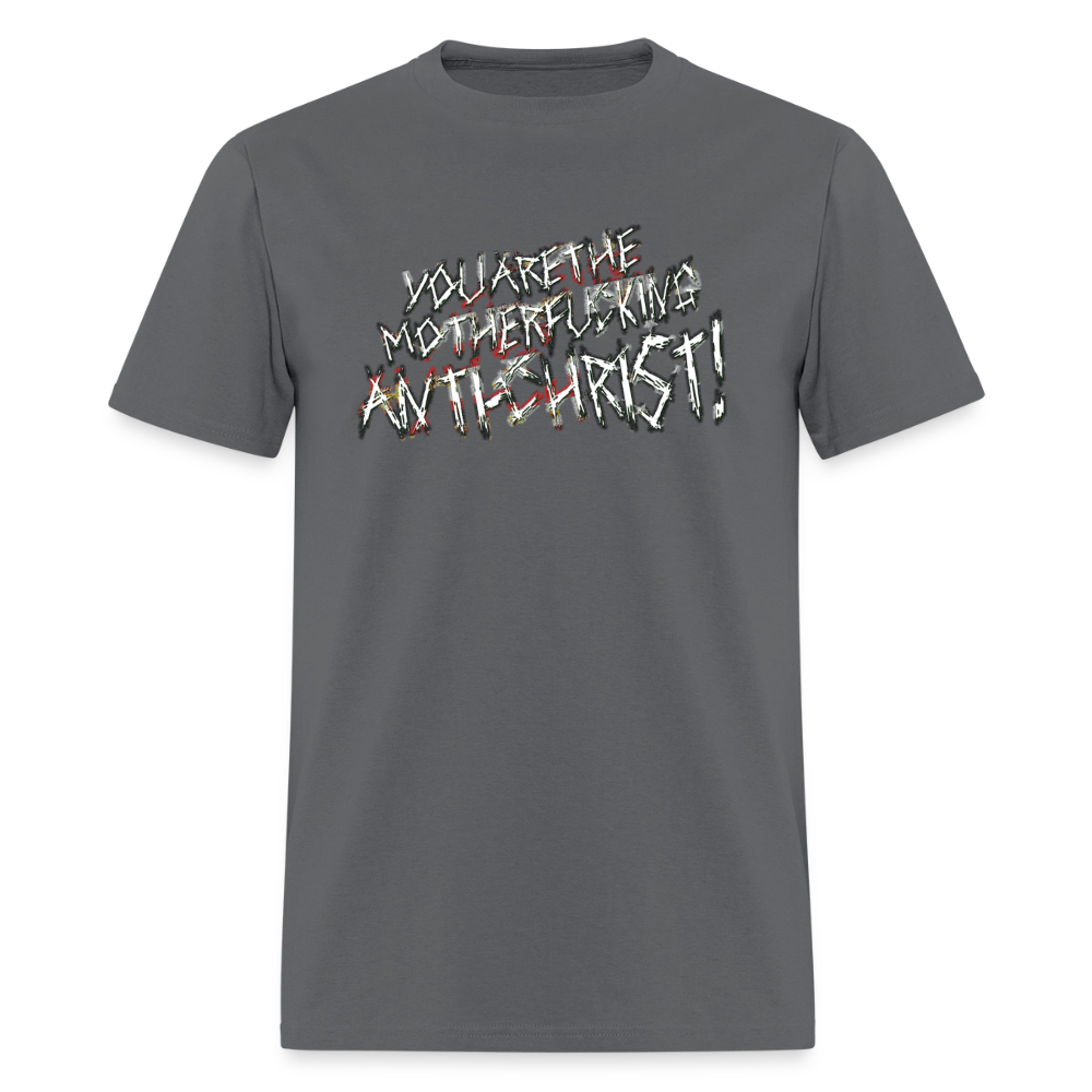 "Never Get Caught" - A Violent Reaction: 25 Years of The War of Art | T-Shirt - charcoal