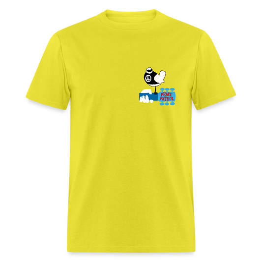Woodstock 99 Peace Patrol - Color Tees - yellow