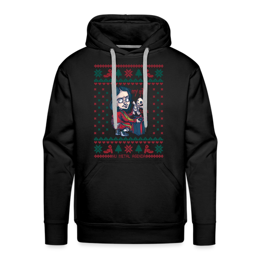 System's Greetings Xmas - Premium Hoodie - black