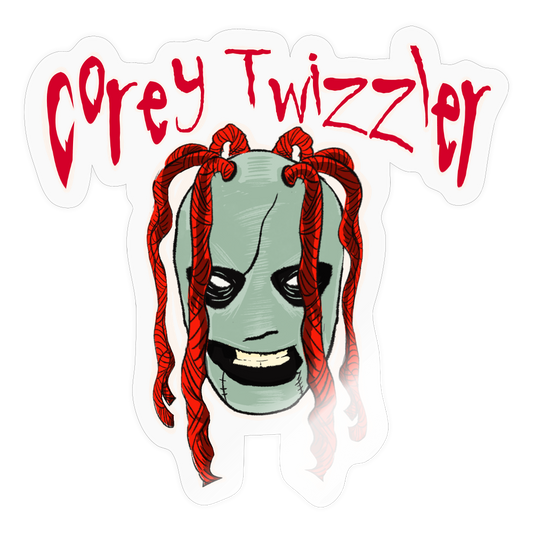 Corey Twizzler - Sticker - transparent glossy