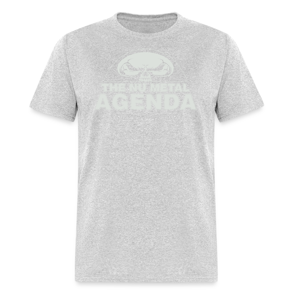 NMA Skull - Tee - heather gray