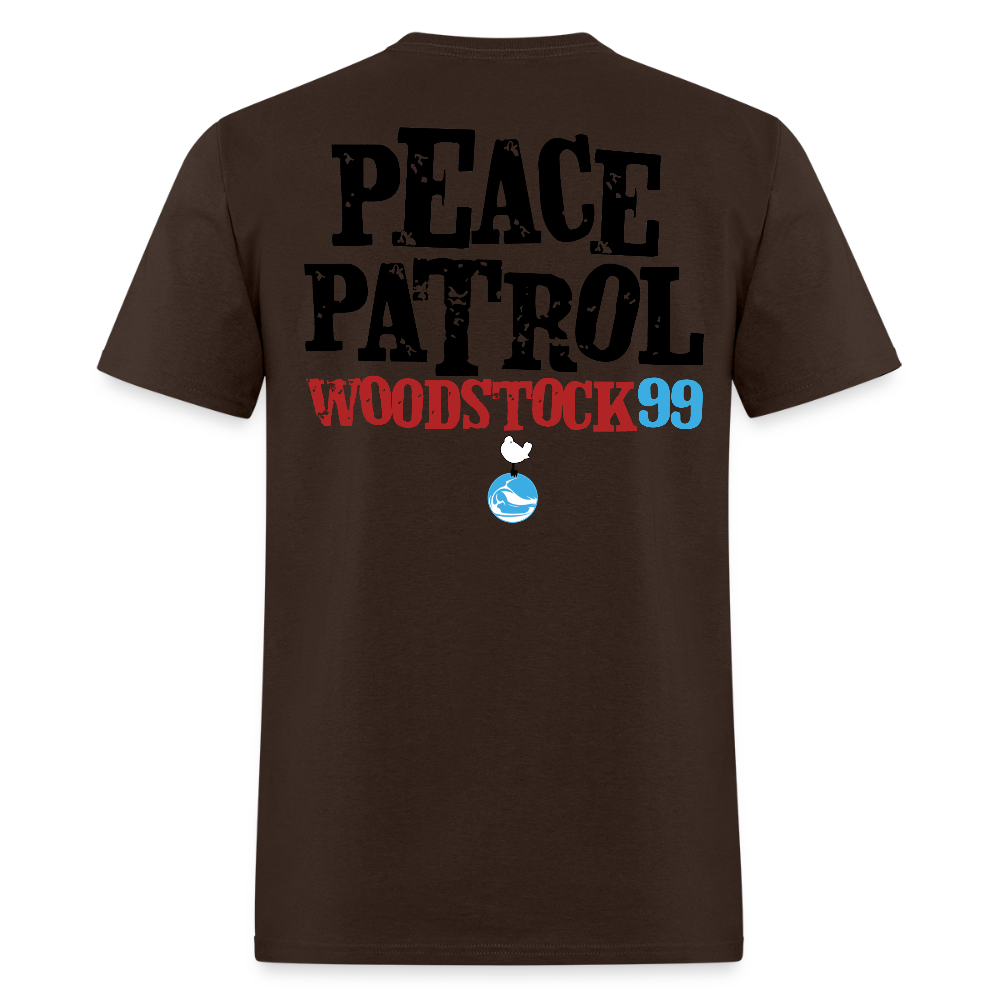 Woodstock 99 Peace Patrol - Color Tees - brown
