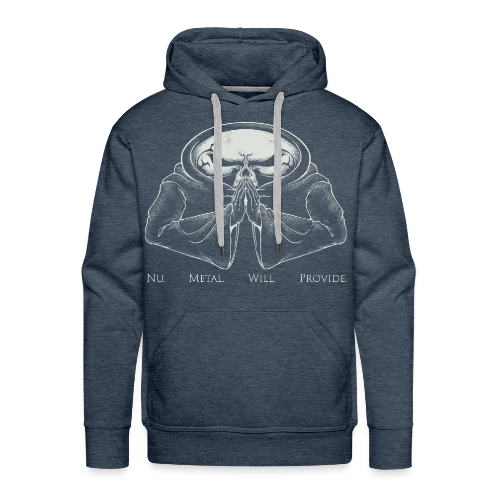 Nu Metal Will Provide - Hoodie - heather denim