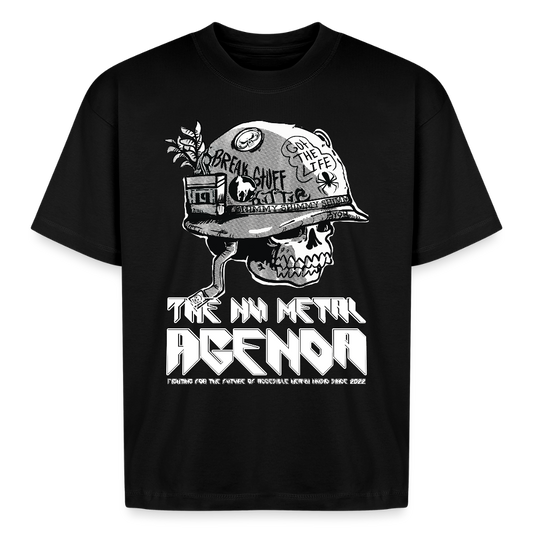 NMARMY - Boxy Fit Unisex T-Shirt - black
