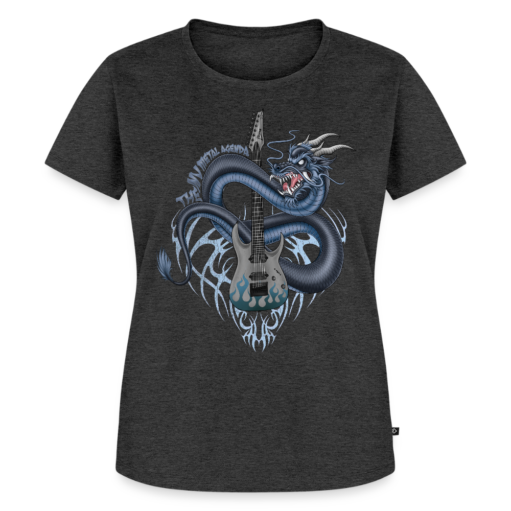 The Nu Metal Dragon Agenda - Women’s Premium T-Shirt - heather anthracite