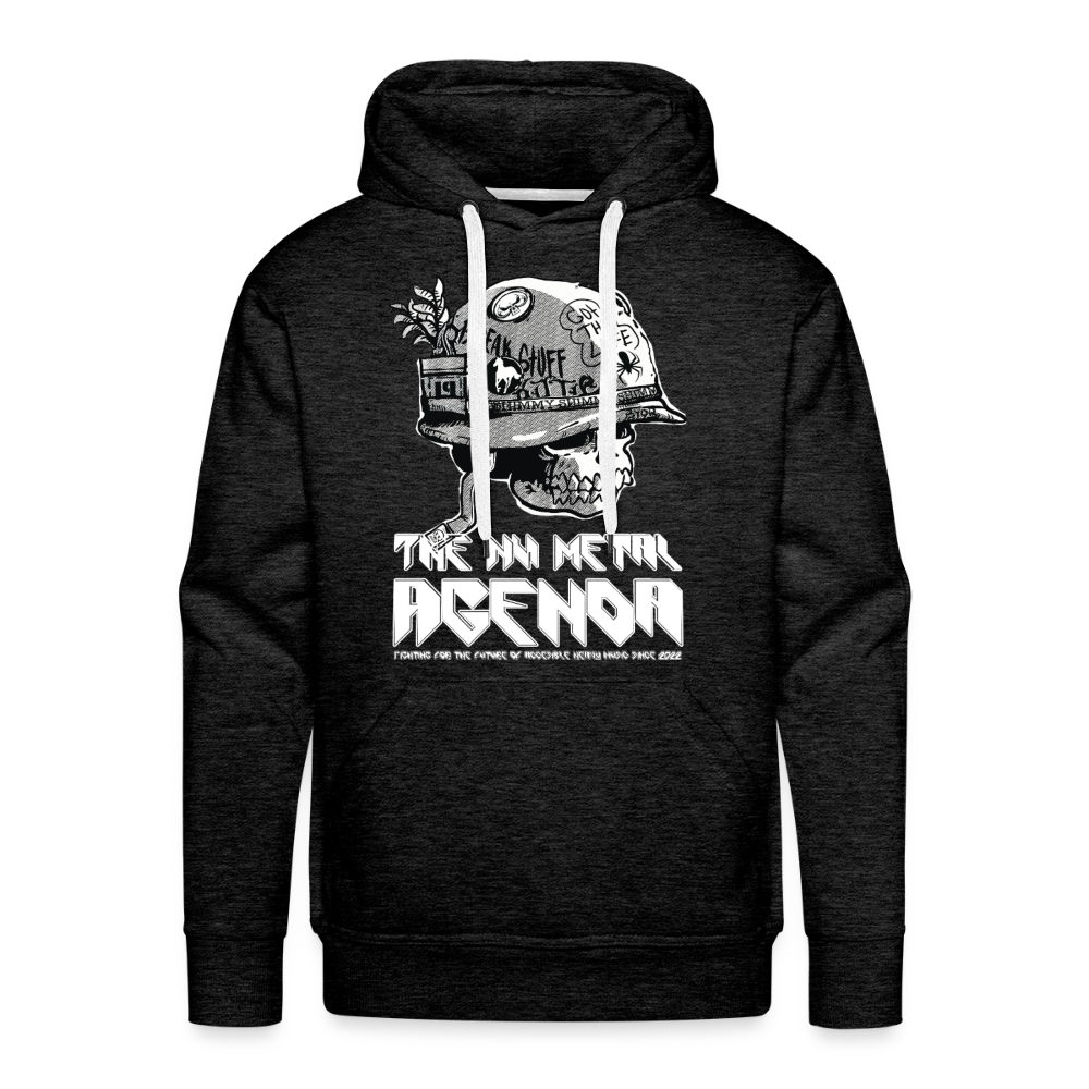 NMARMY - Premium Hoodie - charcoal grey