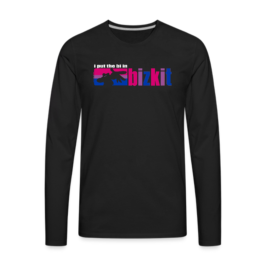 The Bi in Bizkit - Premium Long Sleeve T-Shirt - black