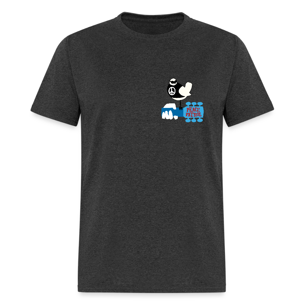 Woodstock 99 Peace Patrol - Tee - heather black