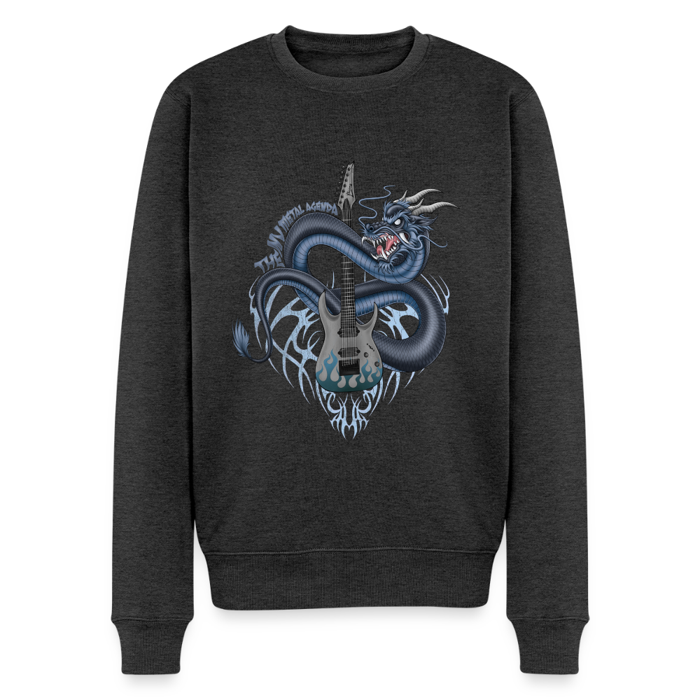 The Nu Metal Dragon Agenda - Premium Sweatshirt - heather anthracite