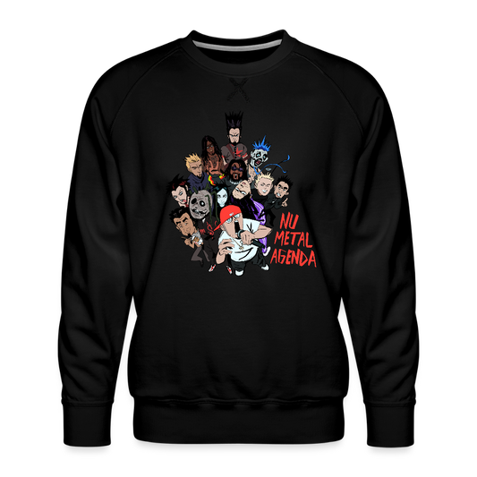 Nu Metal Family Portrait - Premium Sweatshirt - black
