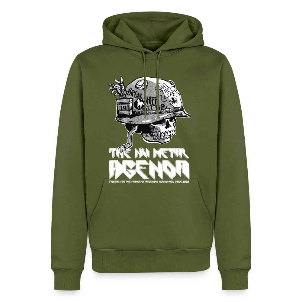 NMARMY - Premium Hoodie - khaki green 