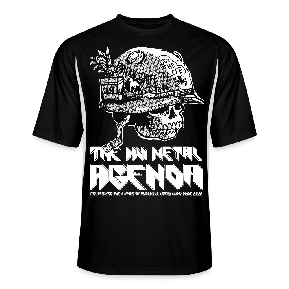 NMARMY - Cooling Performance Color Blocked Jersey - black/white