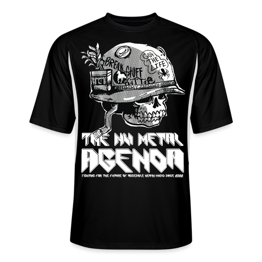 NMARMY - Cooling Performance Color Blocked Jersey - black/white