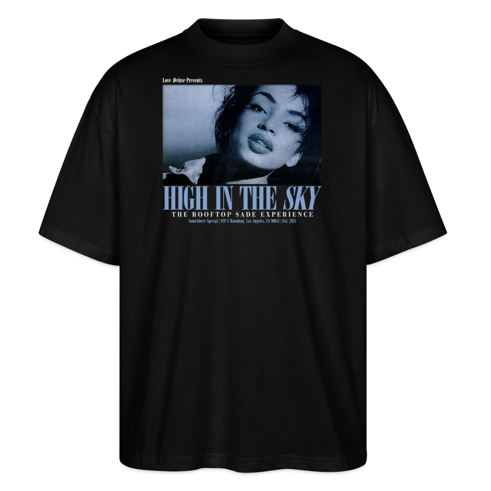 Love Deluxe: High in the Sky - Stanley/Stella Blaster Oversized T-Shirt - black