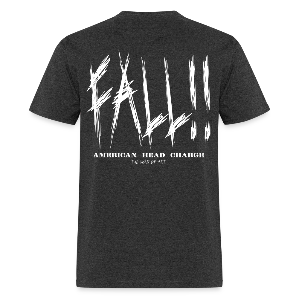 "Fall" - A Violent Reaction: 25 Years of The War of Art | T-Shirt - heather black