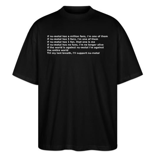 The Pledge - Stanley/Stella Blaster Oversized T-Shirt - black