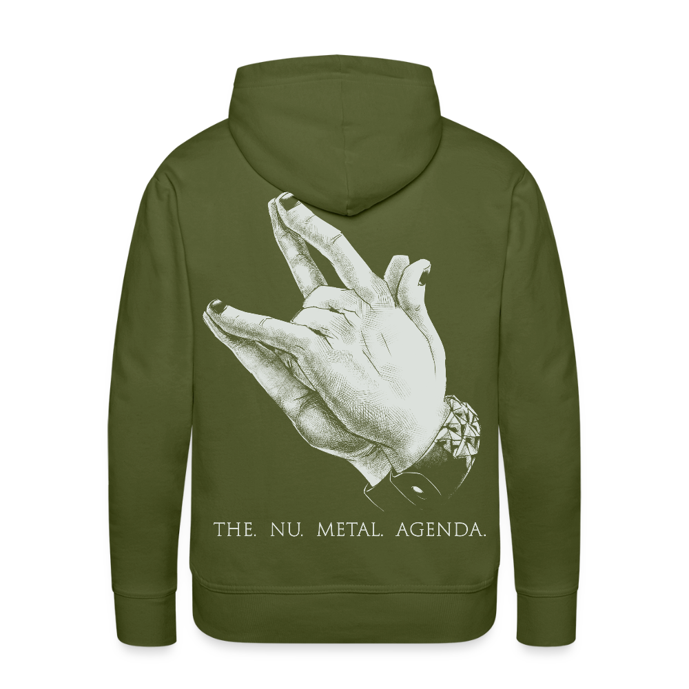 Nu Metal Will Provide - Hoodie - olive green