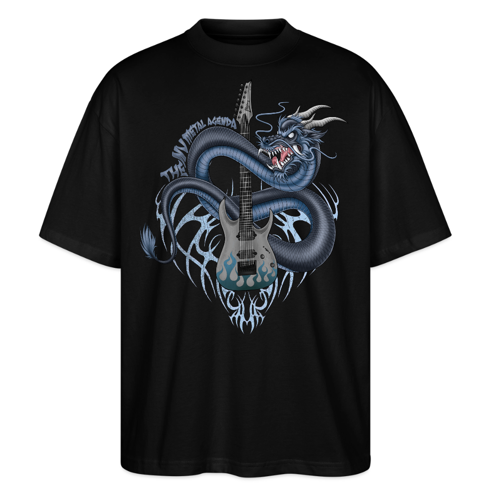 The Nu Metal Dragon Agenda - Stanley/Stella Blaster Oversized T-Shirt - black