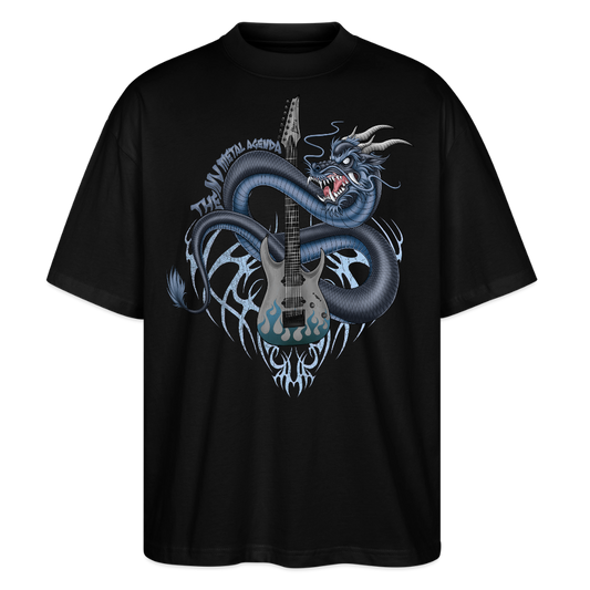 The Nu Metal Dragon Agenda - Stanley/Stella Blaster Oversized T-Shirt - black