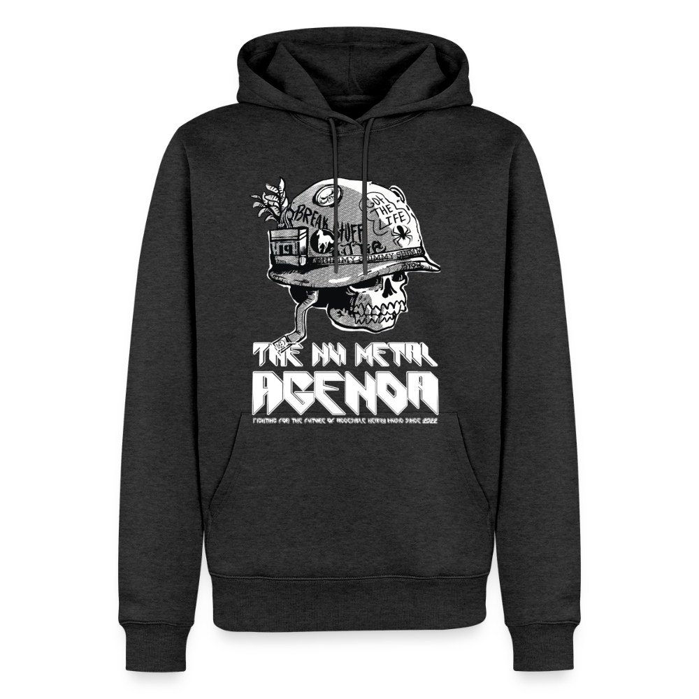 NMARMY - Premium Hoodie - heather anthracite